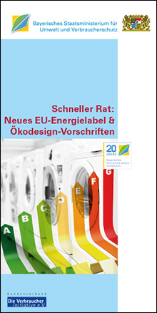 Titelbild Flyer EU-Energielabel